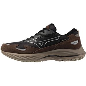 Mizuno WAVE RIDER? GTX Sportstyle schoenen Zwart Sand/Zwart/Chicory Coffee Dames/Heren Maat 39