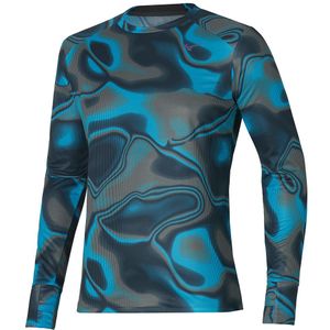 Mizuno Premium Aero LS Tee Heren Maat XXL