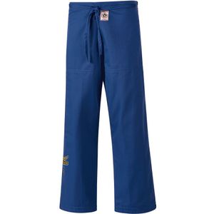 Mizuno IJF Best pants Blue Blauw Dames/Heren Maat 1