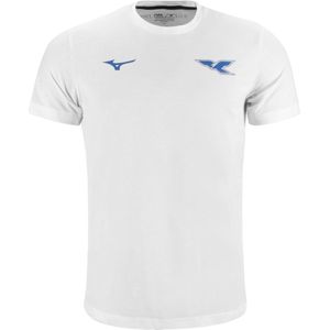 Mizuno 125th Anniversary S.S. Lazio Cotton Tee Junior Wit Maat 116