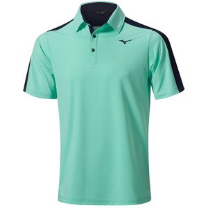 Mizuno Comp Trim Polo Ice Groen Heren Maat XL