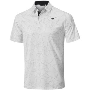 Mizuno Fragma Polo Wit Heren Maat XXL