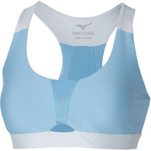 Mizuno HIGH SUPPORT BRA Glacier lake Dames Maat M