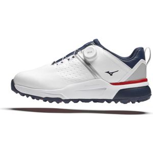 Mizuno - Hazard Enerzy Boa - Golfschoenen - Wit/Dress Blauw