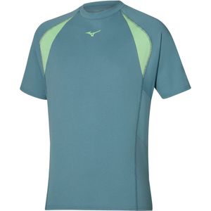 Mizuno ATHLETICS FRONTIER OVERSIZE T-SHIRT Citadel Heren Maat S