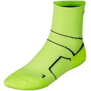 Mizuno ER Trail Socks Neolime Dames/Heren Maat S
