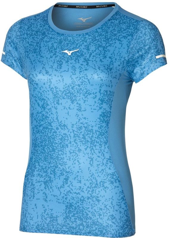 Mizuno - PREMIUM AERO T-SHIRT - Hardloopschoenen - Parisian blue - Dames