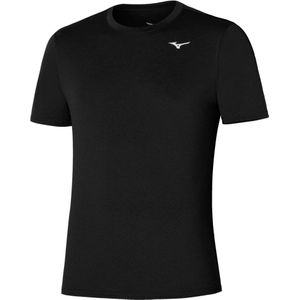 Mizuno - Impulse Core - T-shirt - Zwart - Korte Mouwen