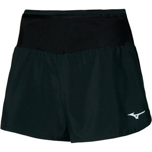 Mizuno Multi Pocket Short Zwart Dames Maat XS