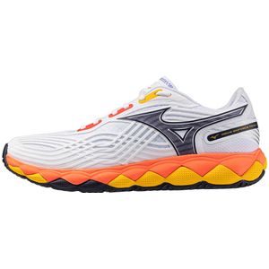 Mizuno WAVE ENFORCE TOUR 2 AC Tennisschoenen Wit/Baritone Blauw/Fiery Coral 2 Dames/Heren Maat 42