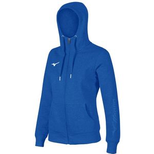 Mizuno Sweat FZ Hoodie Trainingschoenen Royal Dames Maat M