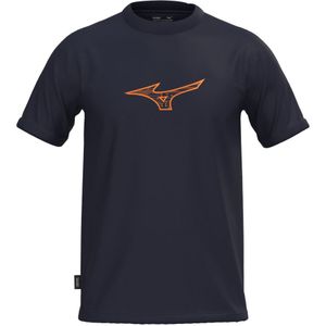 Mizuno - Athletics - T-shirt - Zwart