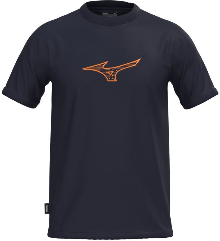 Mizuno - Athletics - T-shirt - Zwart