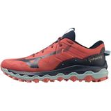 Mizuno WAVE MUJIN 9 Hardloopschoenen MRood/DBlauw/Tourmaline Heren Maat 42.5