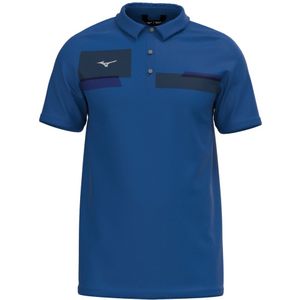 Mizuno Interlock Polo Blauw Heren Maat S