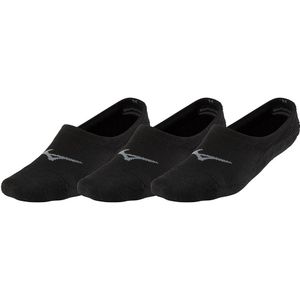 Mizuno Super Short Socks 3P Zwart Dames/Heren Maat M