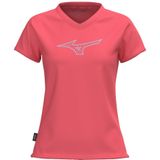 Mizuno Athletics RB T-shirt Calypso Coral Dames Maat XS