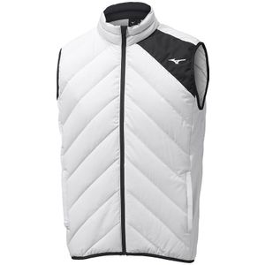 Mizuno Breath Thermo Move Down Gilet Grijs Heren Maat S