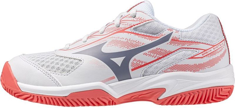 Mizuno - Break Shot 5 Cc - Tennisschoenen - Wit