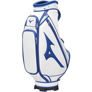 Mizuno Tour Staff Mid Bag FY22 Wit/Blauw Dames/Heren Maat One Size