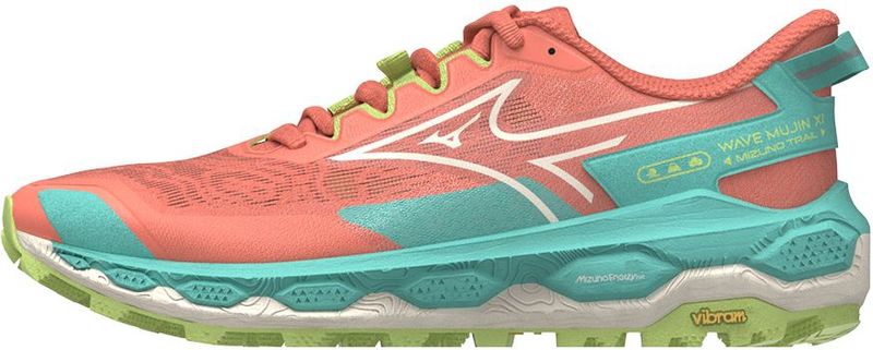 Mizuno WAVE MUJIN 11 Hardloopschoenen Fresh Salmon/Pristine/Sharp Gr Dames Maat 37