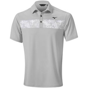 Mizuno Floral ST Polo Grijs Heren Maat S