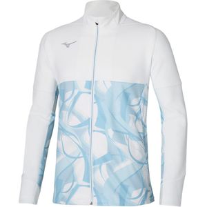 Mizuno PARIS ATHLETE HYBRID WARM UP JACKET Plein air Heren Maat S