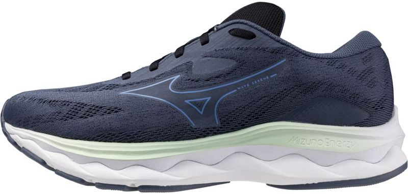 Mizuno - WAVE SERENE - Hardloopschoenen - Vintage Indigo/Frontier Blauw/Bay
