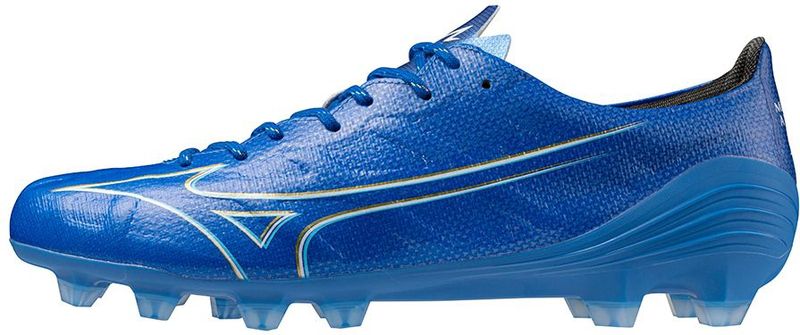 MIZUNO Alpha PRO Voetbalschoenen - Laser Blue/White/Gold