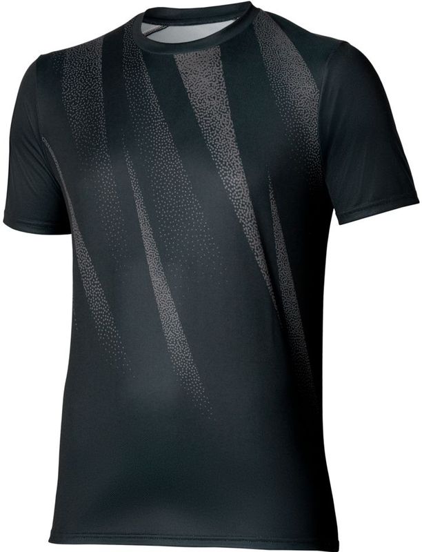 Mizuno - Core Graphic - T-shirt - Zwart - Heren