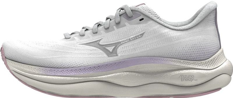 Mizuno WAVE SKY 9 Hardloopschoenen Wit/Zilver/Orchid Petal Dames Maat 37