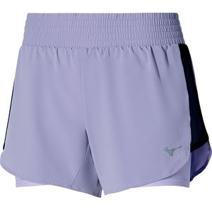 Mizuno 2in1 4.5 Short Wisteria/Pastel Lilac Dames Maat L