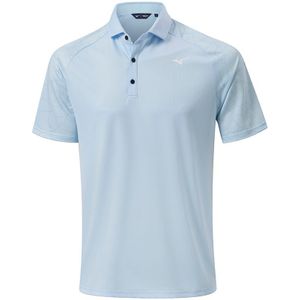 Mizuno Fragma Drop Polo Ice Water Heren Maat S
