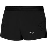 Mizuno - TECH LIGHT SPLIT 1.5 SHORT - Korte Broek - Zwart