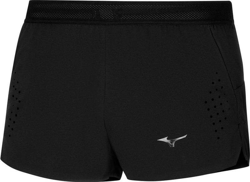 Mizuno - TECH LIGHT SPLIT 1.5 SHORT - Korte Broek - Zwart