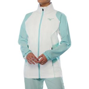 Mizuno FRONTIER SHADOW JACKET Wit Dames Maat S