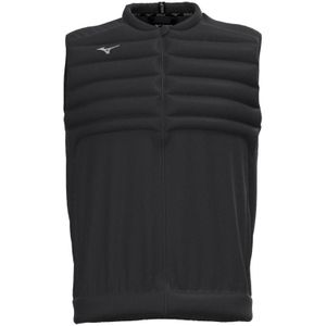 Mizuno Hybrid Bomber Gilet Zwart Heren Maat XXL