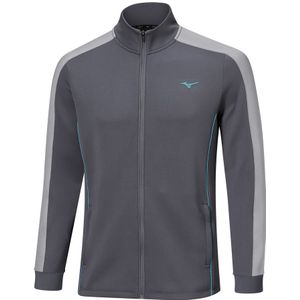 Mizuno Elevated Warm Full Zip Odyssey Gray Heren Maat S