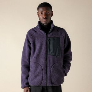 Mizuno POLARETC THERMALLOFT REVERSIBLE JACKET Midnight plum Heren Maat M