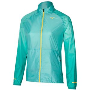 Mizuno Aero Jacket Eggshell Blauw Dames Maat XS