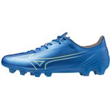 MIZUNO - ALPHA SELECT - Voetbalschoenen - Laser Blue/White/Gold - Kunstleer
