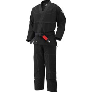 Mizuno - Brazilian Jiu Jitsu GI - Zwart - 100% Katoen
