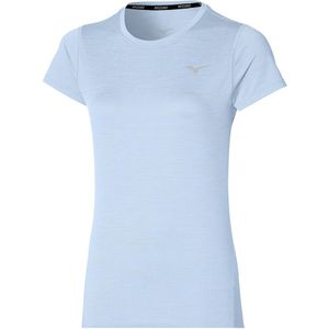 Mizuno IMPULSE CORE T-SHIRT Halogen Blauw Dames Maat XL