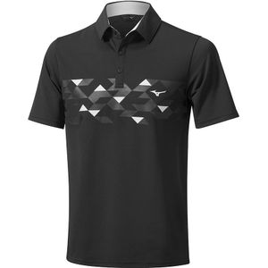 Mizuno Checker Polo Shirt Heren Maat S