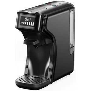 HiBREW H1B 6 in 1 elektrische Kaffeemaschine mit 7 Wasservolumen wählbar 92°C konstante Temperatur Extraktion 20Bar Kalt / Heiß Brew Mini-Kaffeemaschine Espresso-Kaffeemaschine Arbeit mit Nes DG Kapsel ESE Kcup Pod gemahlener Kaffee und Tee