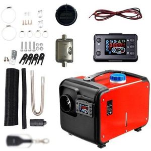 12V / 24V Diesel-Luft-Heizung 8KW Schnelle Parkheizung mit LCD-Display-Fernbedienung für Auto Wohnmobil LKW-Boote Anhänger Wohnmobil