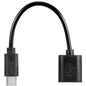 OTG-Adapter Typ C zu USB3.0 Adapterkabel Typ C Stecker zu USB3.0 Buchse Konverterkabel Hochgeschwindigkeits-Breitkompatibilität Schwarz