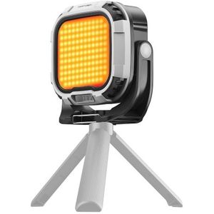 MARTVSEN R7 PRO 28W Magnetisches LED-Videolicht Tragbares Fülllicht Multifunktionskameralicht mit rotem Warnlichtgriff & 1/4 Zoll Schraubloch CRI≥95 2700K-6500K Dimmbare eingebaute 5400mAh Batterie für Bilder Videoaufzeichnung