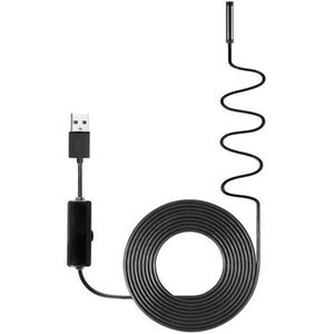 Industrielle Endoskop-Inspektionskamera Eingebaute 8 Stk. LEDs 8 mm Objektiv IP67 Wasserdichtes USB-Endoskop (5 m harter Draht)