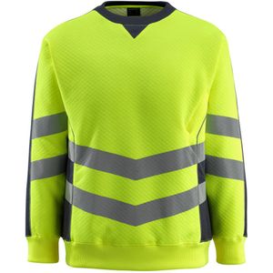 Mascot 50126-932 Sweatshirt Hi-Vis Geel/Donkermarine